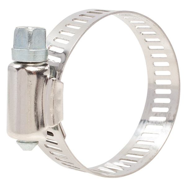 Shark Industries No. 16 13/16-in. to 1-1/2-in. Standard Hose Clamp Vent. Stainless Steel Band, 10PK 16139 - main